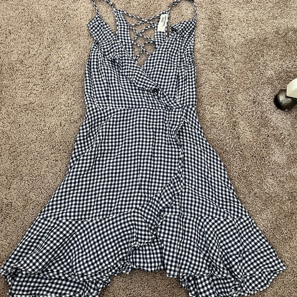 Ocean Drive Gingham Dress
